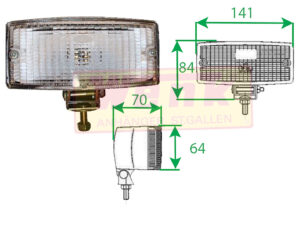 Rückfahrscheinwerfer SIM 3123