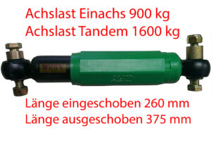 Radstossdämpfer ALKO grün 900/1600kg