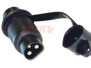 Stecker 3-pol mit Deckel COBO