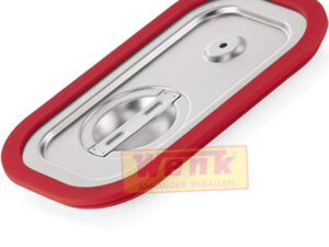 GN-Deckel GN-1/3 Edelstahl Silikondichtung