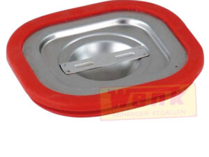 GN-Deckel GN-1/6 Edelstahl Silikondichtung