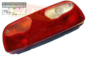 Rückleuchte ECOPOINT links 24V ASPÖCK