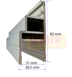 Alu-Profil-Verkaufsklappeneinfassung30mm