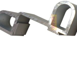 Gegenhalter Alu für versenkten Verschluss