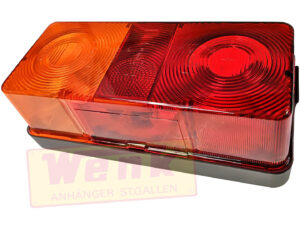 Rückleuchte HELLA BBS links 170x75x62mm