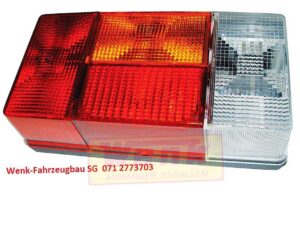 Rückleuchte HELLA links mit Rückfahrlicht 12/24V