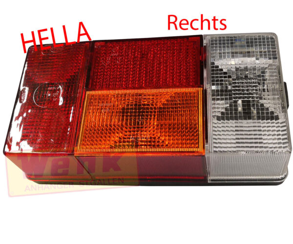 Rückleuchte HELLA rechts mit Rückfahrlicht 12/24V