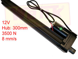 Elektrozylinder 12V/DC Hub:300mm 3500N IP54