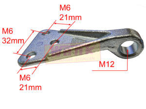 Einfallöse Grösse 0 zu Winkelhebelverschluss