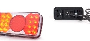 Rückleuchte LED WAS 312KR links NsL+KzL 12V-24V