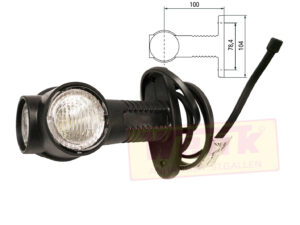 Umrissleuchte LED SUPERPOINT-3 links/rechts 12V