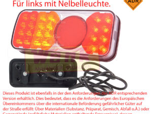 Rückleuchte LED WAS-313KR-ADR links NSL