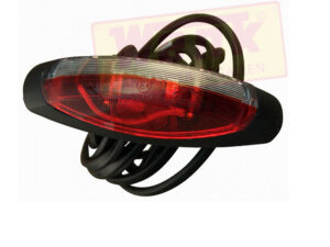 Umrissleuchte FLEXIPOINT-2 rt/ws mit 2.5m Kabel ASPÖCK