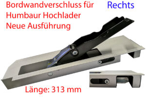 Bordwandverschluss 300mm rechts neue Ausführung