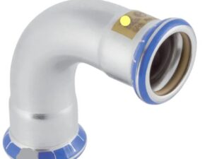 Gas-Bogen Edelstahl 90 Grad D:15mm