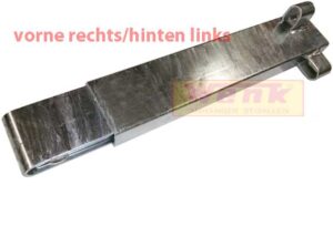 Eckrunge Stahl 300mm vo.re./hi.li ALPHA-Serie ab 2010