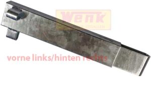 Eckrunge Stahl 350mm vo.li/hi.re. ALPHA-Serie ab 2010