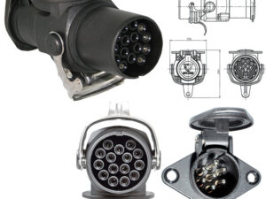 Adapter 15- auf 7-pol. ( Euro-N )