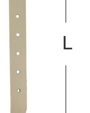 Riemenschnalle 500x20mm Farbe:beige