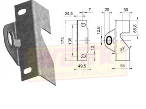 Abreissseilführung ALKO V Unteneinbau 2