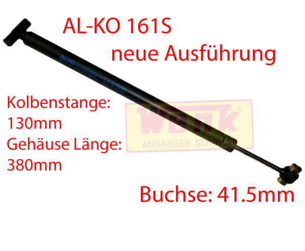 Deichselstossdämpfer ALKO 161S Buchse: L=41.7mm ID=M12