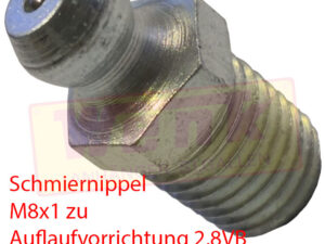 Schmiernippel M8x1 zu ALKO Auflaufvorrichtung
