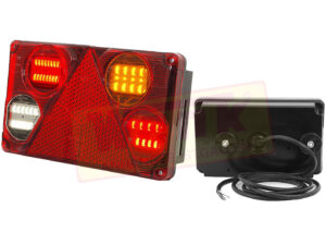 Rückleuchte LED WAS W70DP rechts Multifunktion 12-24V IP66/68