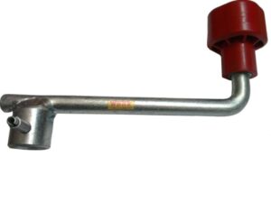 Kurbel ALKO Innen-D:17mm L:140mm zu Stützrad