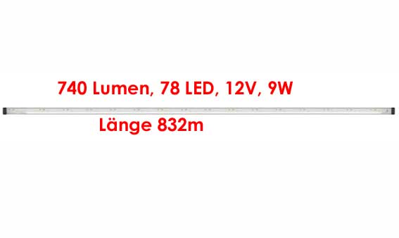 Innenleuchte LED PRO-STRIPE ECO3, 12V, 9W, 740lm