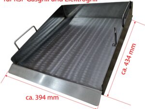 KSF Griddleplatte RGS 2 Brenner 394x434mm