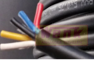 Kabel 5-polig Querschnitt:5x0.75qmm