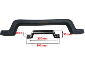 Gummi-Handgriff 250mm Lochabstand