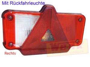 Rückleuchte HUMBAUR INNOTRAILER rechts mit Rückfahrlicht