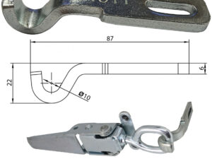 Gegenhalter zu Excenterverschluss 408800.001