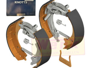 Bremsbackenset KNOTT 200x50 automatische Nachstellung