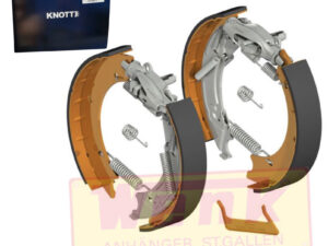 Bremsbackenset KNOTT 250x40 automatische Nachstellung