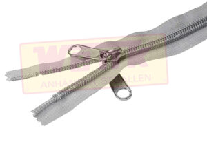 Reissverschluss 165cm weiss teilbar