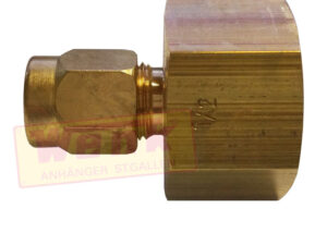 Gas-Serto Aufschraubverschraubung M8-1/2