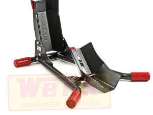 Motorradschiene mit Wippe 15-19 Zoll für Reifenbreite bis 130mm