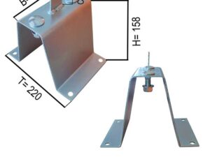 Ersatzradhalter für 5x112/4x100 Loch Radanschluss