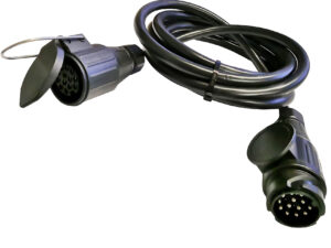 Verlängerungskabel 2000mm 13-pol. Stecker + Kupplungsdose
