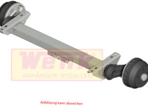 Achse KNOTT VGB15-MV/M 1500kg gebremst