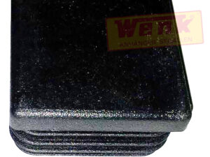 Kunststoffkappe quadratisch 35x35mm schwarz