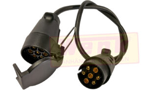 Verlängerungskabel 2000mm 7-pol. Stecker & Kupplungsdose