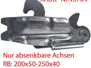 Spreizschloss KNOTT schräg Zug