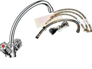 Warmwasserarmatur zweihand Niederdruck