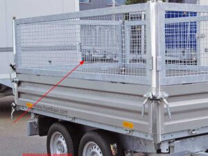 Stahlgitteraufsatz kpl. 620mm HA..2513 Humbaur