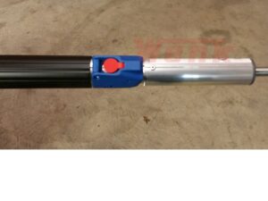 Sperrstange schwarz Alu 2000-2500mm