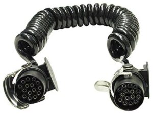 Spiralkabel 4500mm 2x15-pol. Stecker 24V