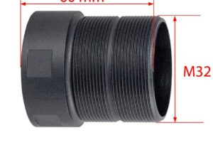 Gewindeverlängerung M32x1.5 L:60mm für Kabeldurchführungen